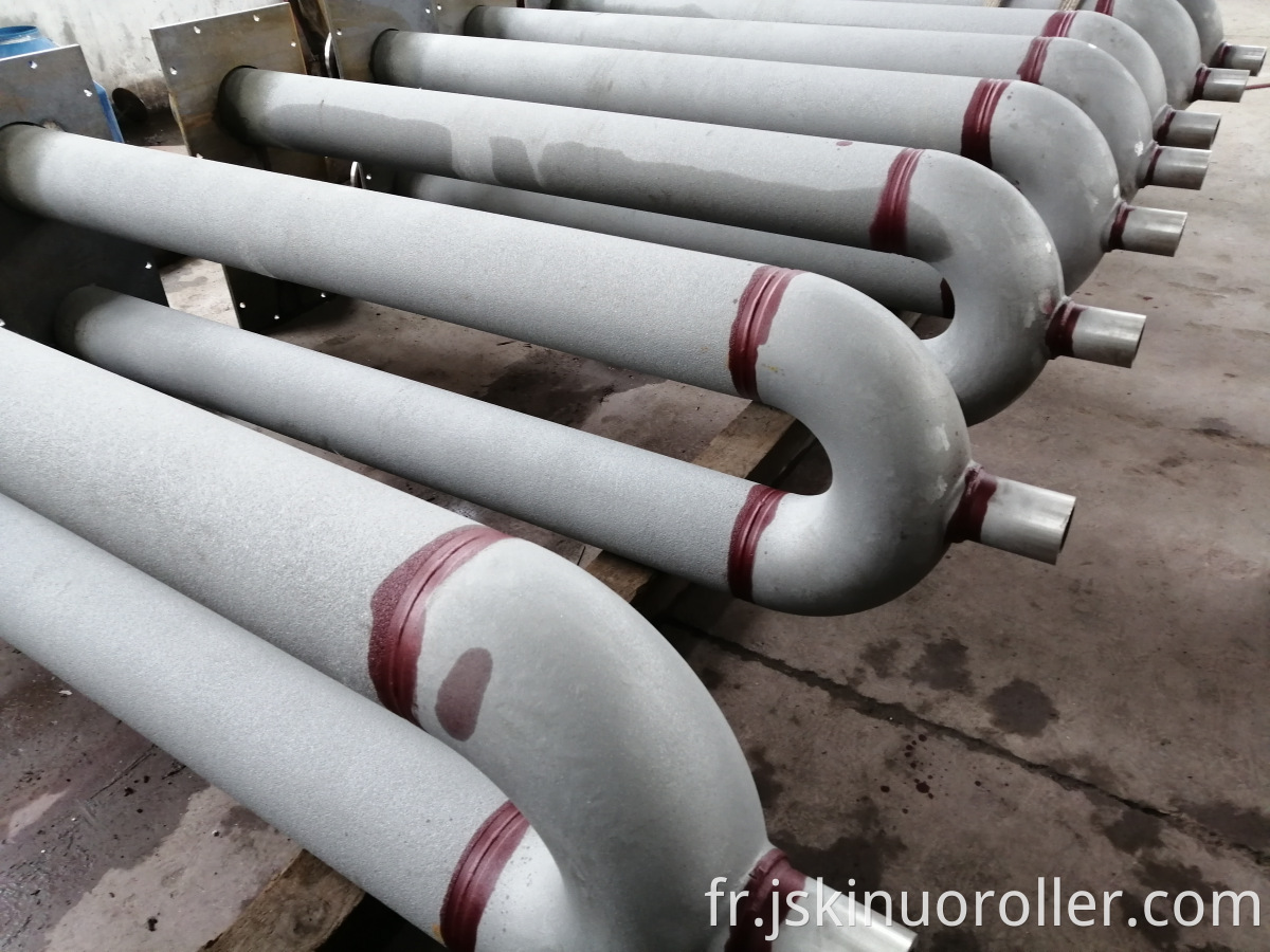 Heat-resistant U-shaped stainless steel radiant tube